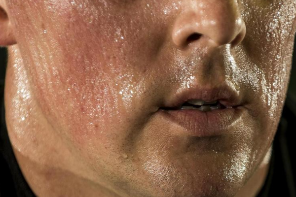 sweating